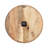 Numberless Carved Wood Clock-106331200