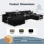 Canapé modulaire Boneless 135,9 po Cloud