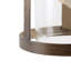 Mini-luminaire suspendu simple 10 po avec finition gris foncé Dayton