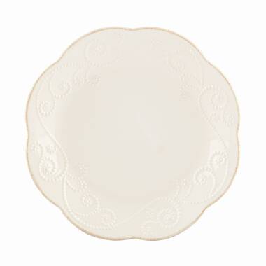 French Perle Groove Dessert Plates, Set of 4 – Lenox Corporation