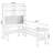 Burlywood L-Shaped Solid Wood desks-108600566-108600567