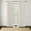 Ensemble de 2 panneaux de rideaux à passe-tringle Ferling Ivory - 50 x 120-282287956