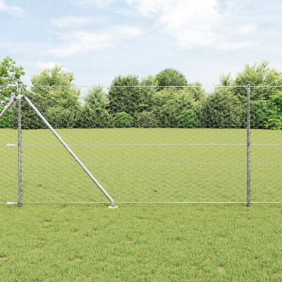 Hexagon Fence Galvanised Steel