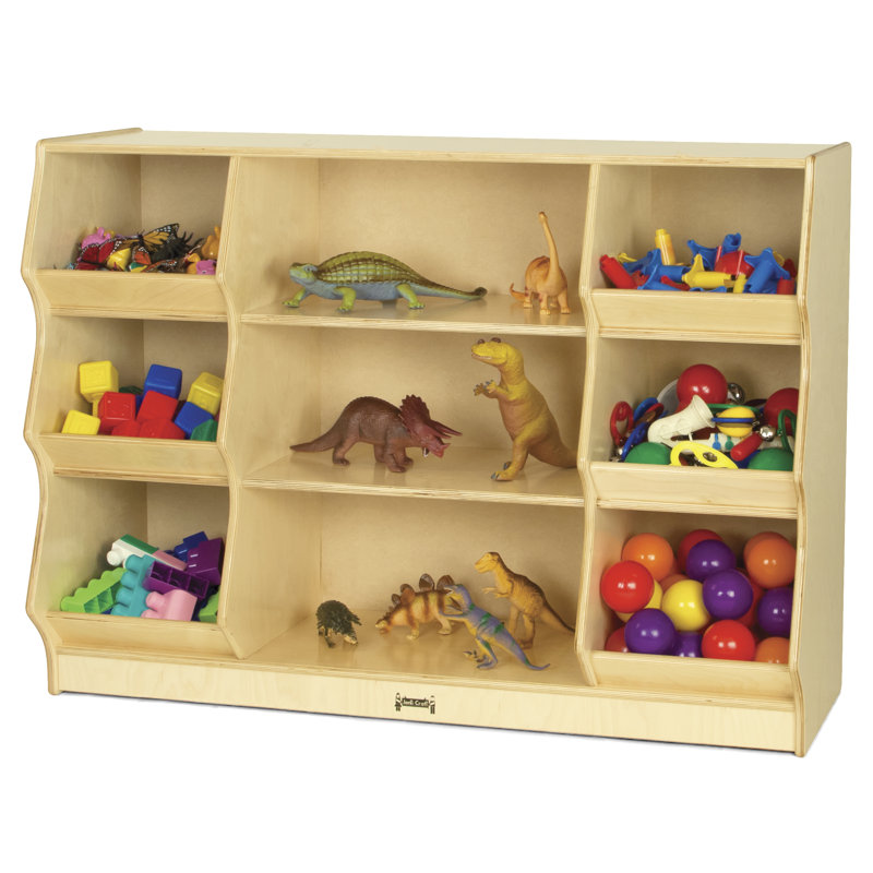 Jonti-Craft® Open Storage with Beveled Front