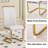 Amari Modern Faux Leather Cantilever Dining Chairs with Chrome Base-272918706-272918704