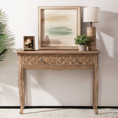 Tramia 42" Console Table With 2 Drawers