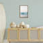 Toile flottante encadrée «Subtle Beach Waves» par Sissi et Seb-1174220410-1174220411