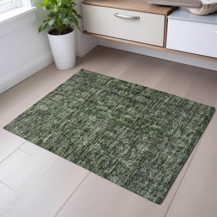 Premium Machine Washable Ducote AMF1145 Damask Rug
