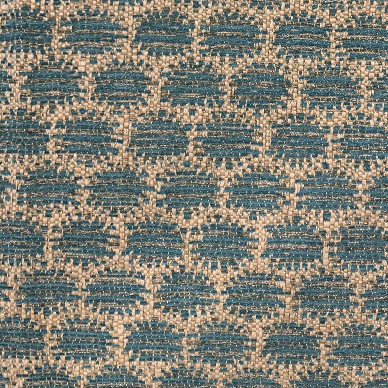Coussin décoratif à pois, 20" x 30", bleu
