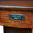 Corner Solid + Manufactured Wood Computer Writing Desk in Mission Oak