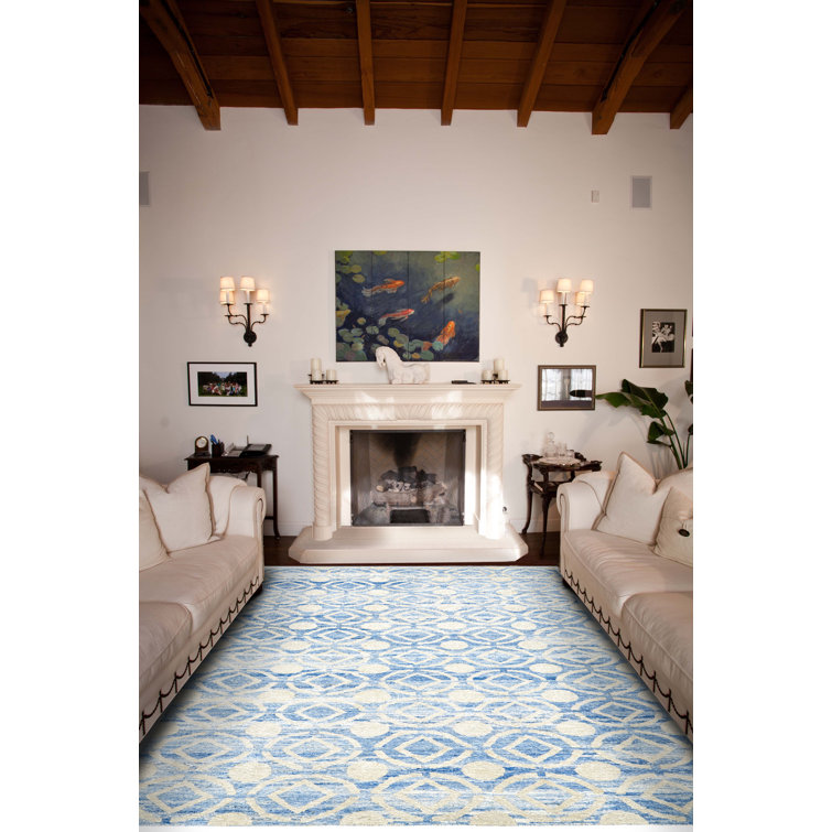 Sabrine Viscose Geometric Indoor Rug