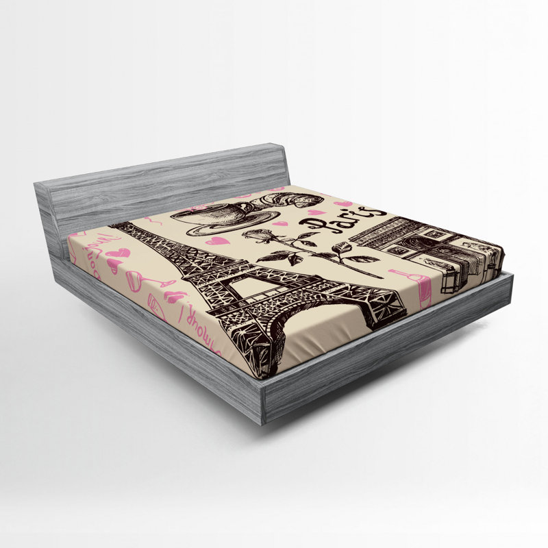 Microfiber Fitted Sheet, Full/Double Fitted Sheet