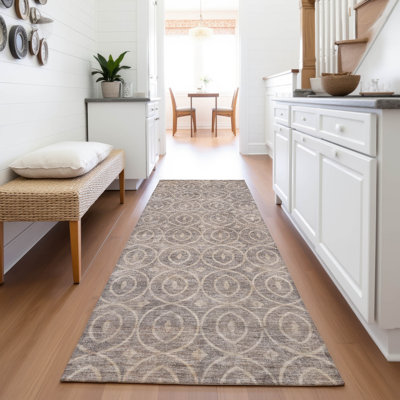 Tapis géométrique Premium lavable à la machine Barry AMF1227