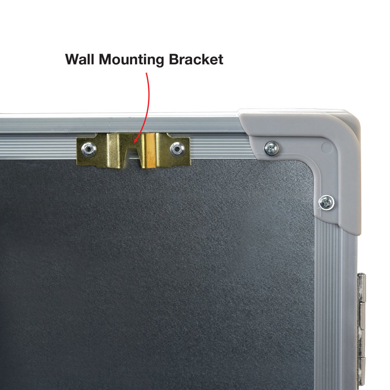 Excello Global Products Magnetic Steel Wall Whiteboard