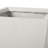 13" Small Cast Stone Planter, Matte White - Stylish For Outdoor Decoration Modern Planter Transform Your Patio Into A Gorgeous Spot-597781387