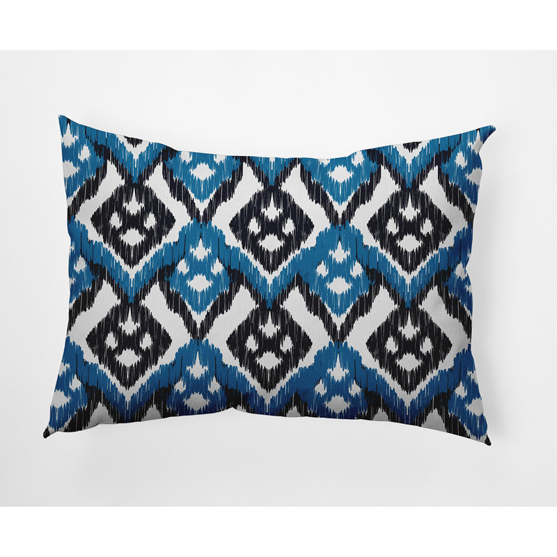  Housse de coussin rectangulaire pour l'extérieur Hipster, bleu