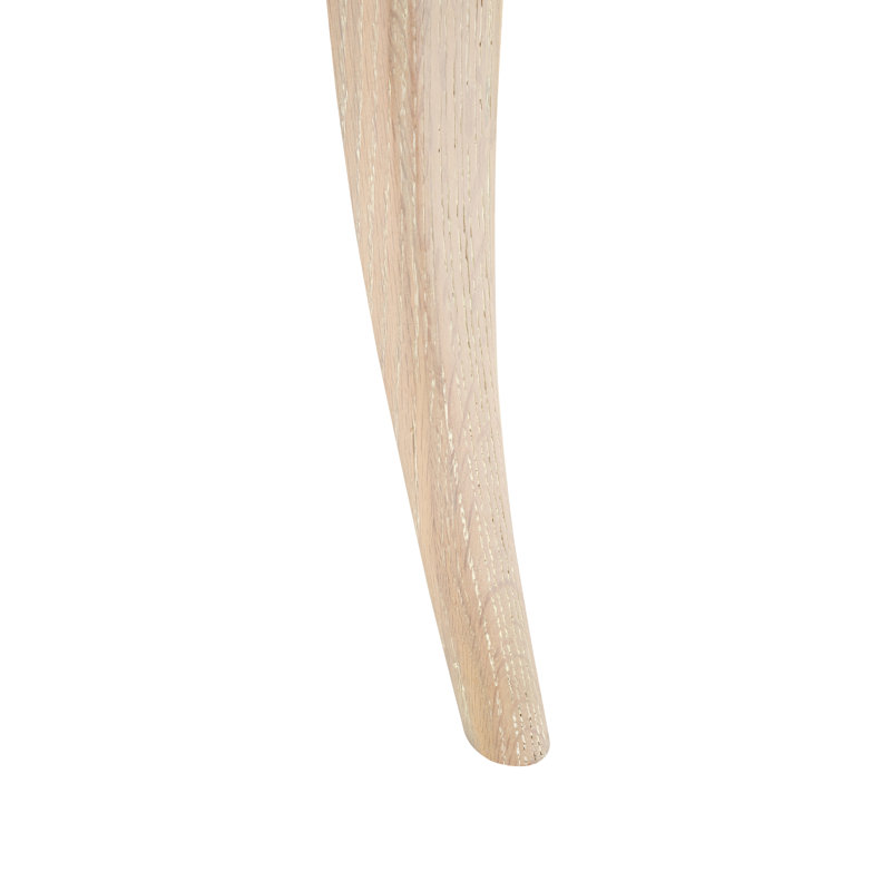 Milos Solid Wood Dining Chair, Sand