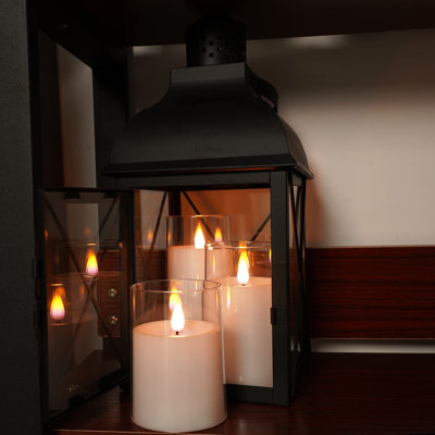 Unscented Flameless Pillar Candle