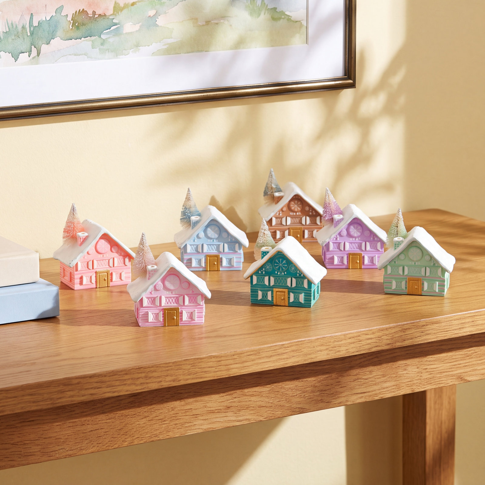 Chalet Tabletop Decor, Coral