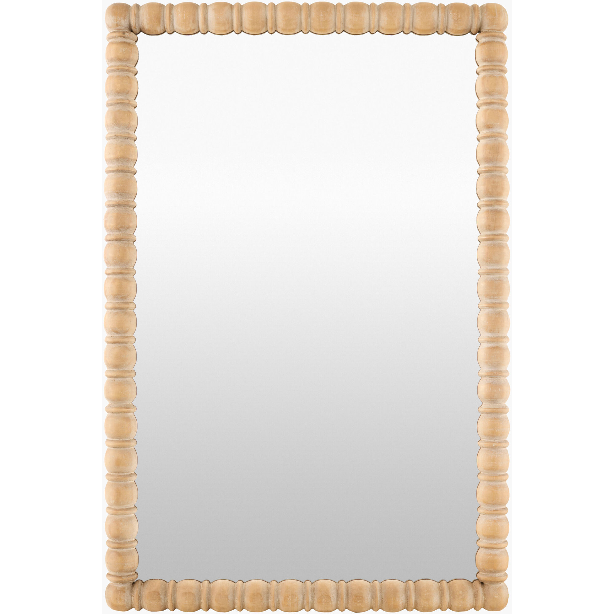 Galey Alix x Livabliss Karling Blair Mirror, Antique Brown, 37" x 24"