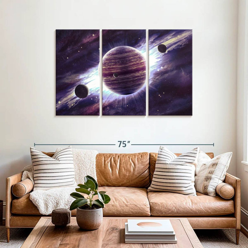 Amazing Planet Jupiter, 36" H x 57" W