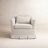 Mcgee Modern Farmhouse Slipcovered Swivel Armchair-1500002946