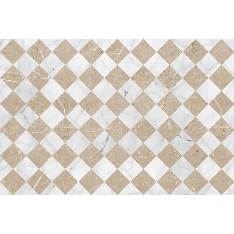 Rewerts Geometric Vinyl Machine Printed Area Rug, Rectangle 200 x 300cm