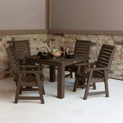 Weatherly 5-Piece Square Dining Set