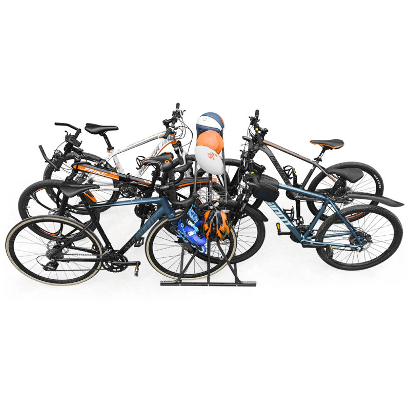 Range-vélo autoportant en métal Nushrat