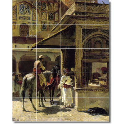 Carreau de céramique décorative 24 po x 30 po 6 po x 6 po