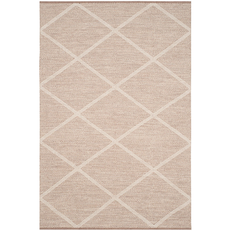 Abberton Hand Woven Cotton Geometric Rug