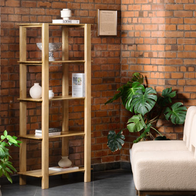 Bibliothèque en bois massif ressorts H 70 po x l 32 po x P 16 po