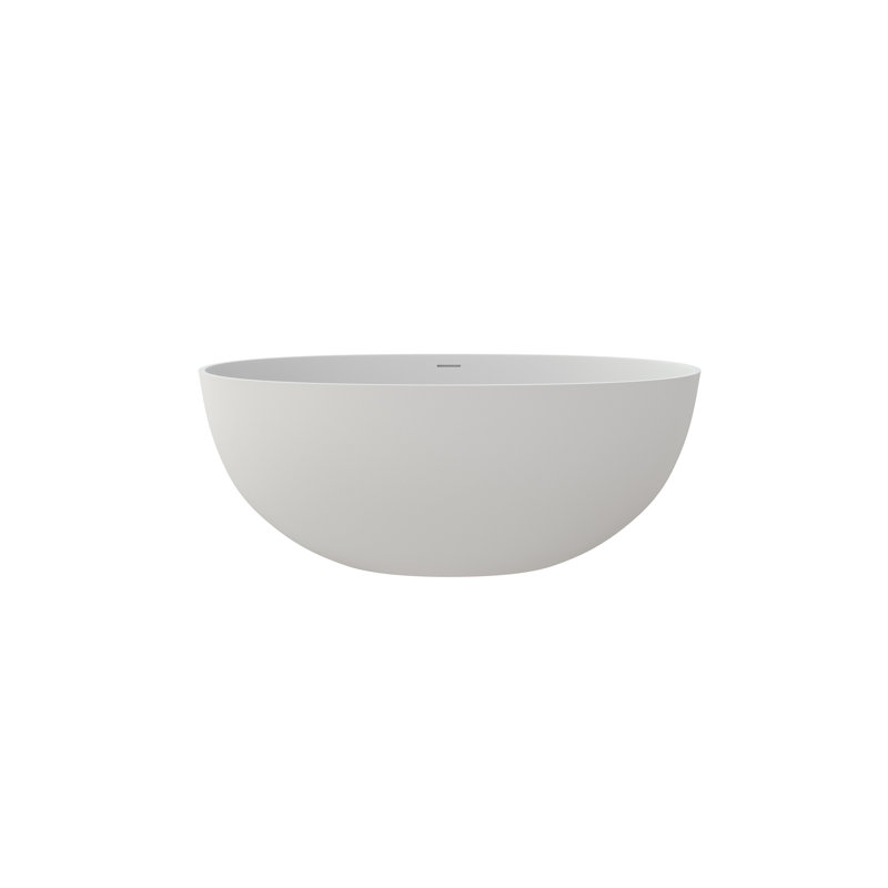 Baignoire profonde de qualité supérieure, Blanc mat