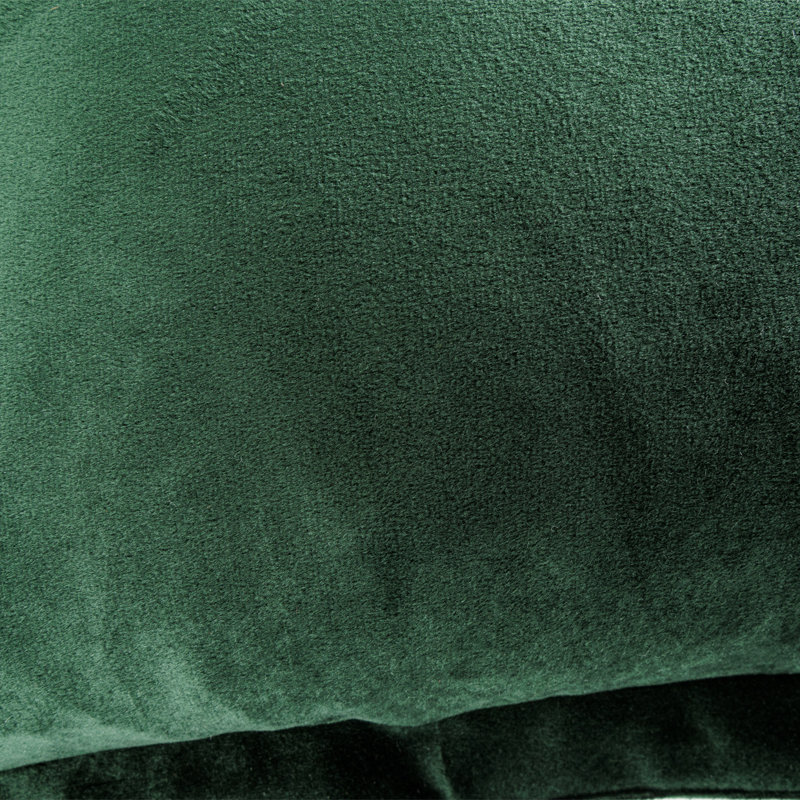 Conner Velvet Lumbar Pillow Cover & Insert, Forest