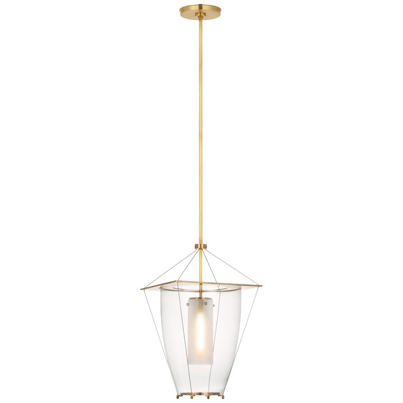 Ovalle 1 - Light Pendant, Antique Burnished Brass