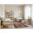 Machine Washable Turkish Brown Area Rug-2109382115