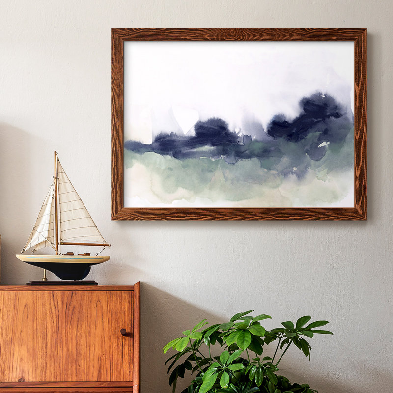 Lake Fog II, reproduction d'art sur toile, Érable, H 28 po x l 42 po