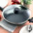 3.9 Quart Aluminum Nonstick Saute Pan in Black