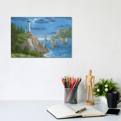 Night Voyage by Dennis Lewan - Wrapped Canvas Gallery-Wrapped Canvas Giclée