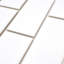 Carreau de mosaïque en porcelaine mat à joint brique 11,64 po x 11,46 po Porcetile