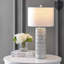Lampe de table blanche 28,75 po