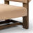 Agave Upholstered Slipper Chair-1582668064