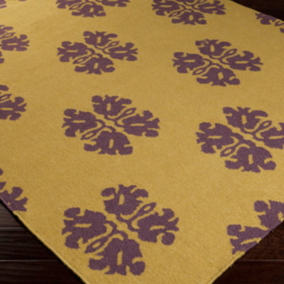 Haggerty Olive/Yellow Area Rug