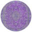 Tapis d'intérieur / extérieur lavable mauve Vexira - LOOMlan-2102769738
