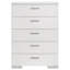 Commode de chambre 5 tiroirs Dulcey