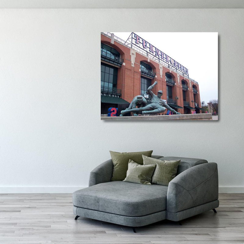 Turner Field, 28" H x 37" W