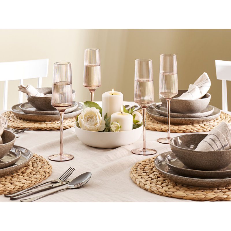 Akylah 220ml Handmade White Wine Glass Set