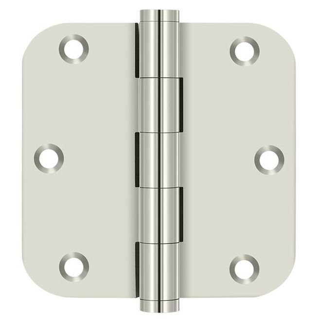 Charnières Deltana DSB35R514 3-1 / 2 "x 3-1 / 2" x 5/8 "en nickel poli Deltana, Nickel poli