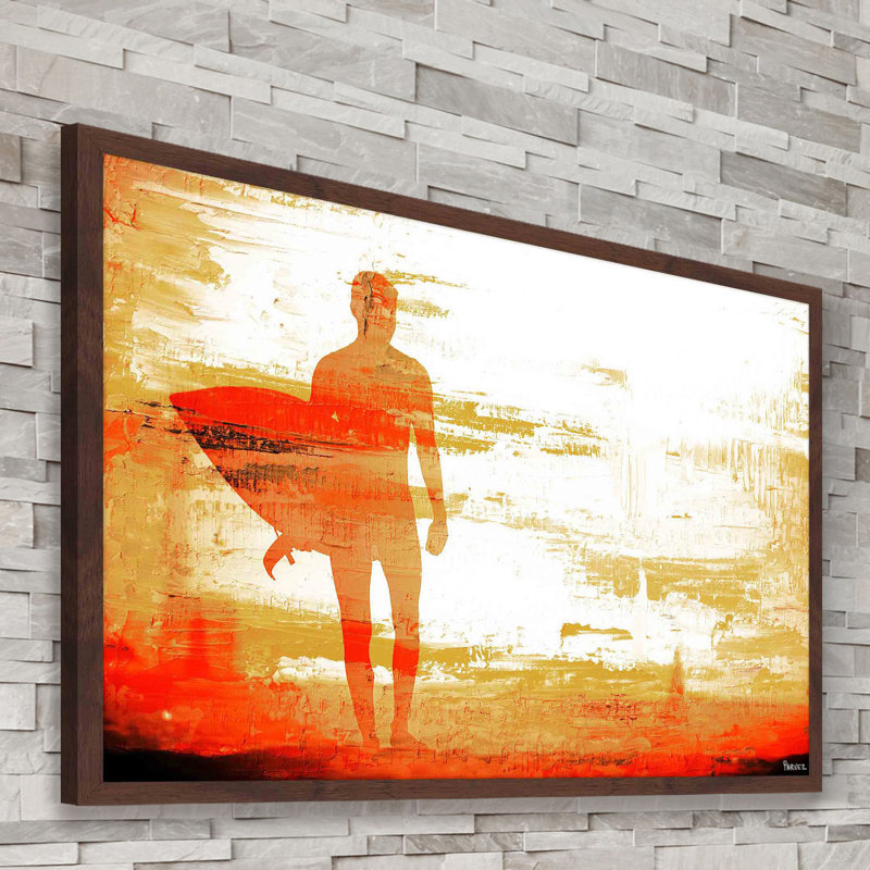 Parvez Taj - Single Picture Frame Painting, 61cm H x 91cm W x 3.81cm D