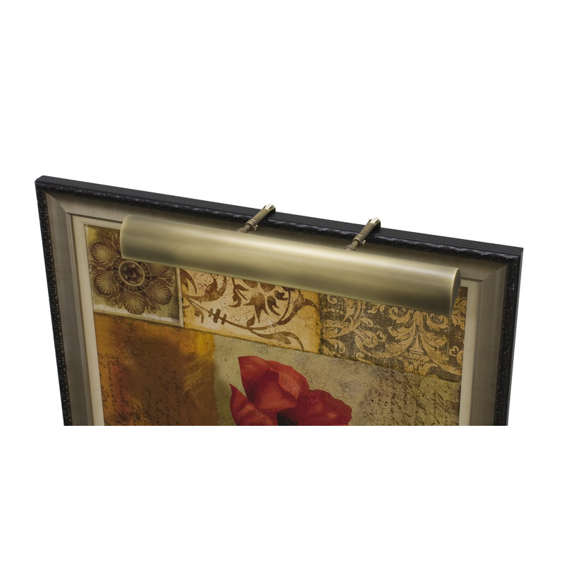 Applique pour tableau 3 lumières Traditional, Laiton antique, H 2,25 po x l 21 po x P 7 po